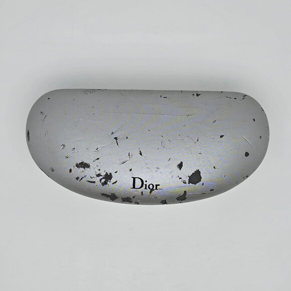 Christian Dior Diorwindshield1 Gold Frame Silver Mirror Aviator Y2K Sunglasses - Picture 14 of 15